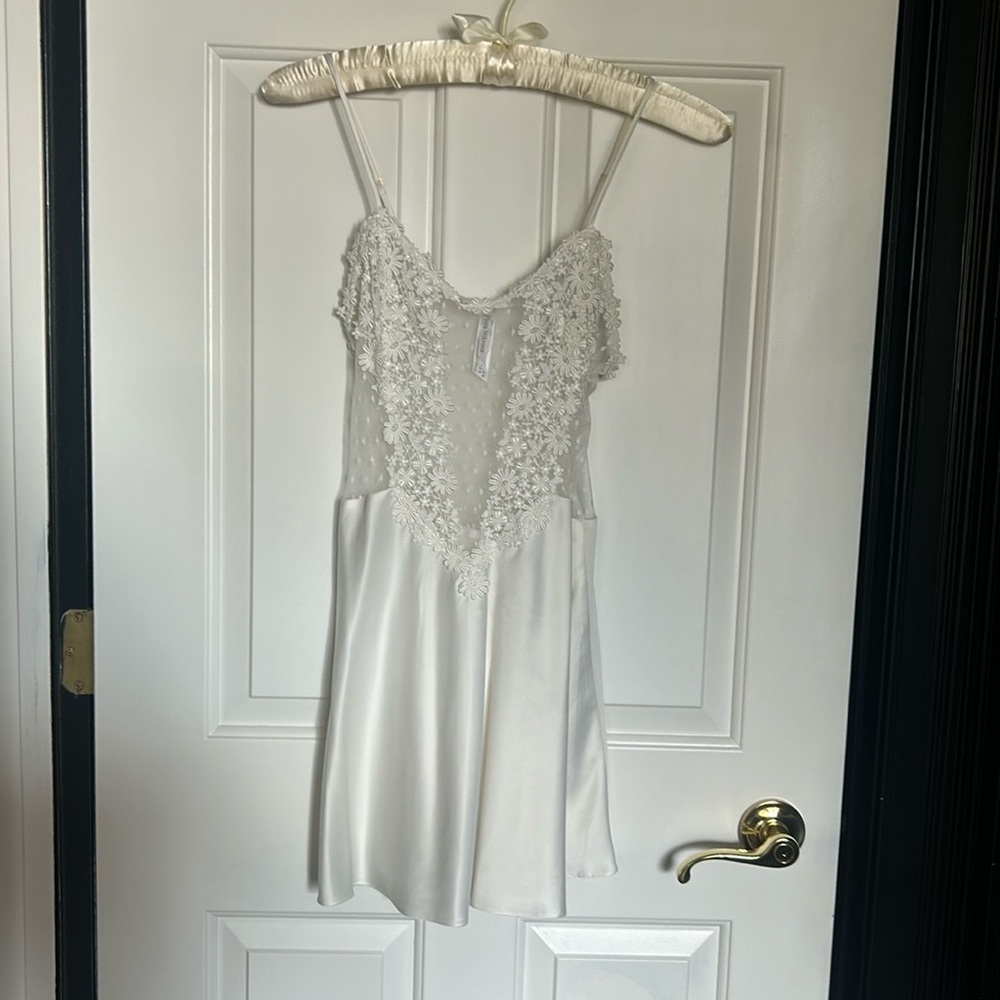 Charmeuse Chemise and Cover Up Robe